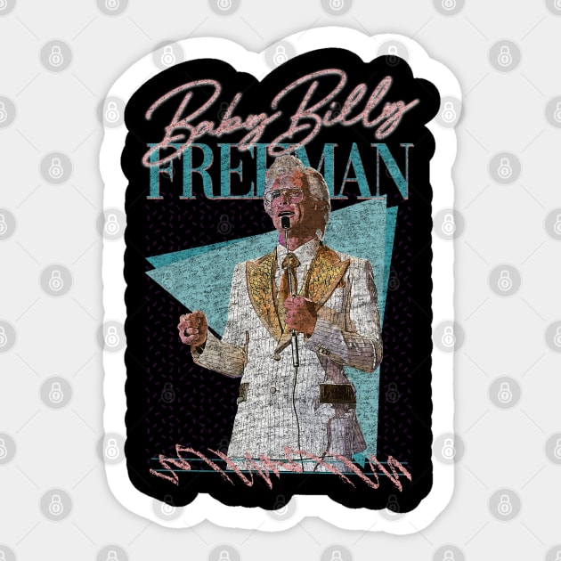 Baby Billy /// 90s Styled Aesthetic Fan Design T-Shirt Sticker by Tv Moments